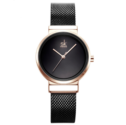 Montre à quartz en acier pour femme Livraison 20 à 30 jours