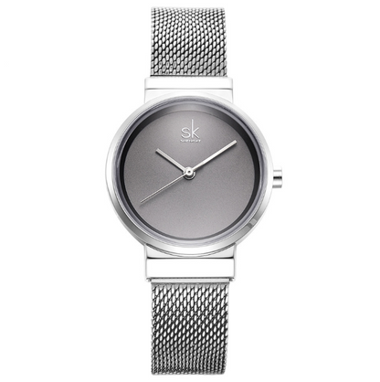 Montre à quartz en acier pour femme Livraison 20 à 30 jours