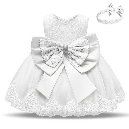 Robe de baptême ou divers évènements pour fille  3mois à 5ans - Livraison 15 à 30 jours