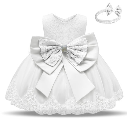 Robe de baptême ou divers évènements pour fille  3mois à 5ans - Livraison 15 à 30 jours