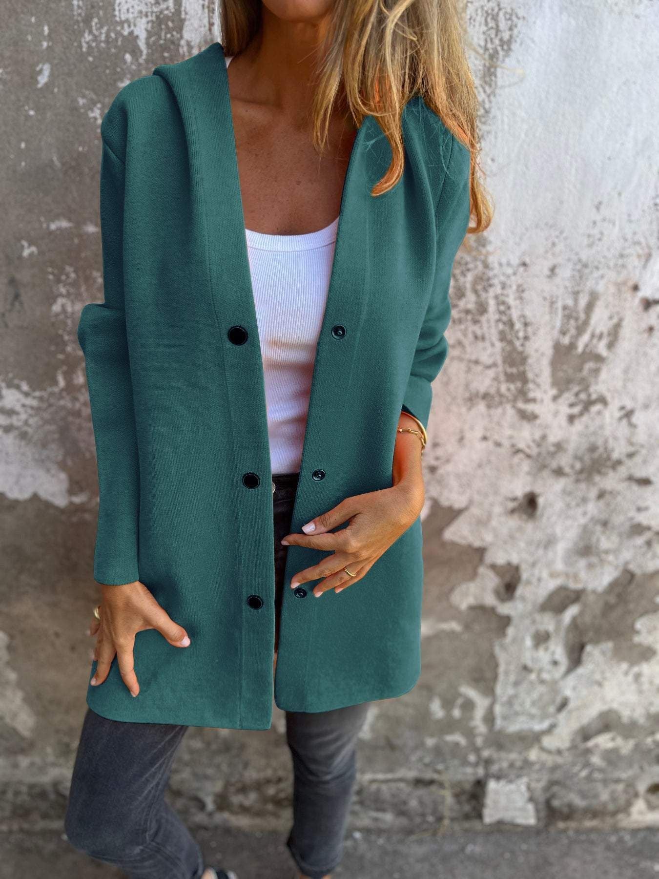 Cardigan à capuche pour femmes du S au 5XL