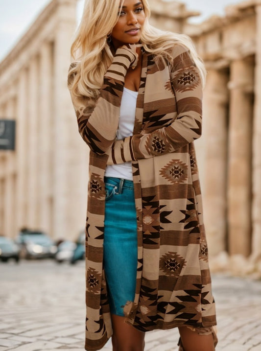 Cardigan long pour femmes Livraison 20 à 30 jours