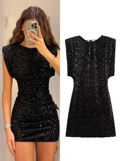 Short sequin dress 