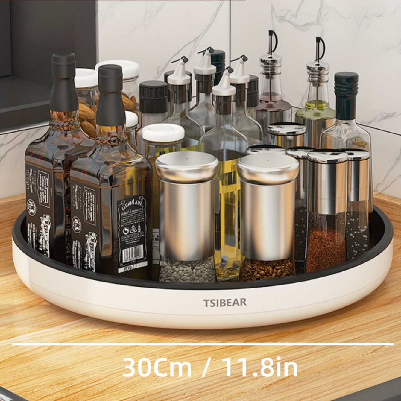 Organisateur de cuisine rotatif à 360° Livraison 15 à 21 jours
