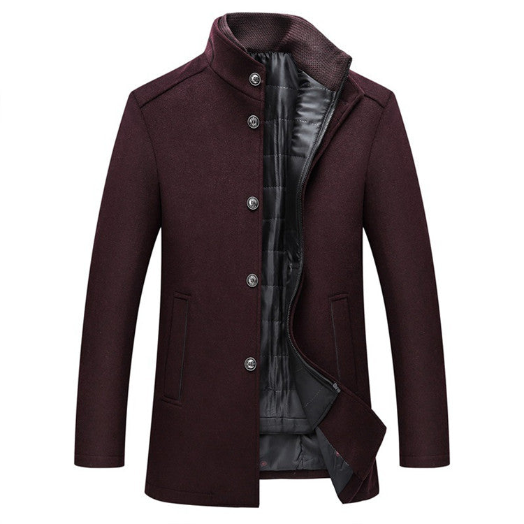 Manteau en laine pour hommes M au 3XL