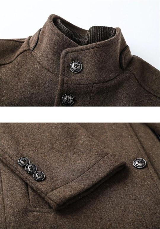 Manteau en laine pour hommes M au 3XL
