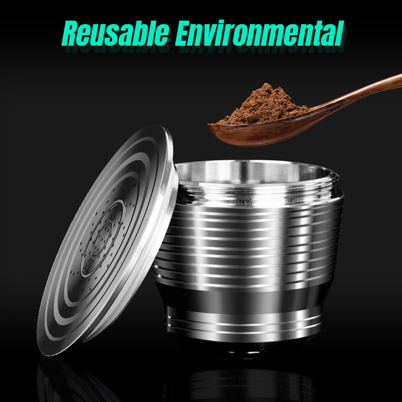Capsule réutilisable en acier inoxydable pour Nespresso