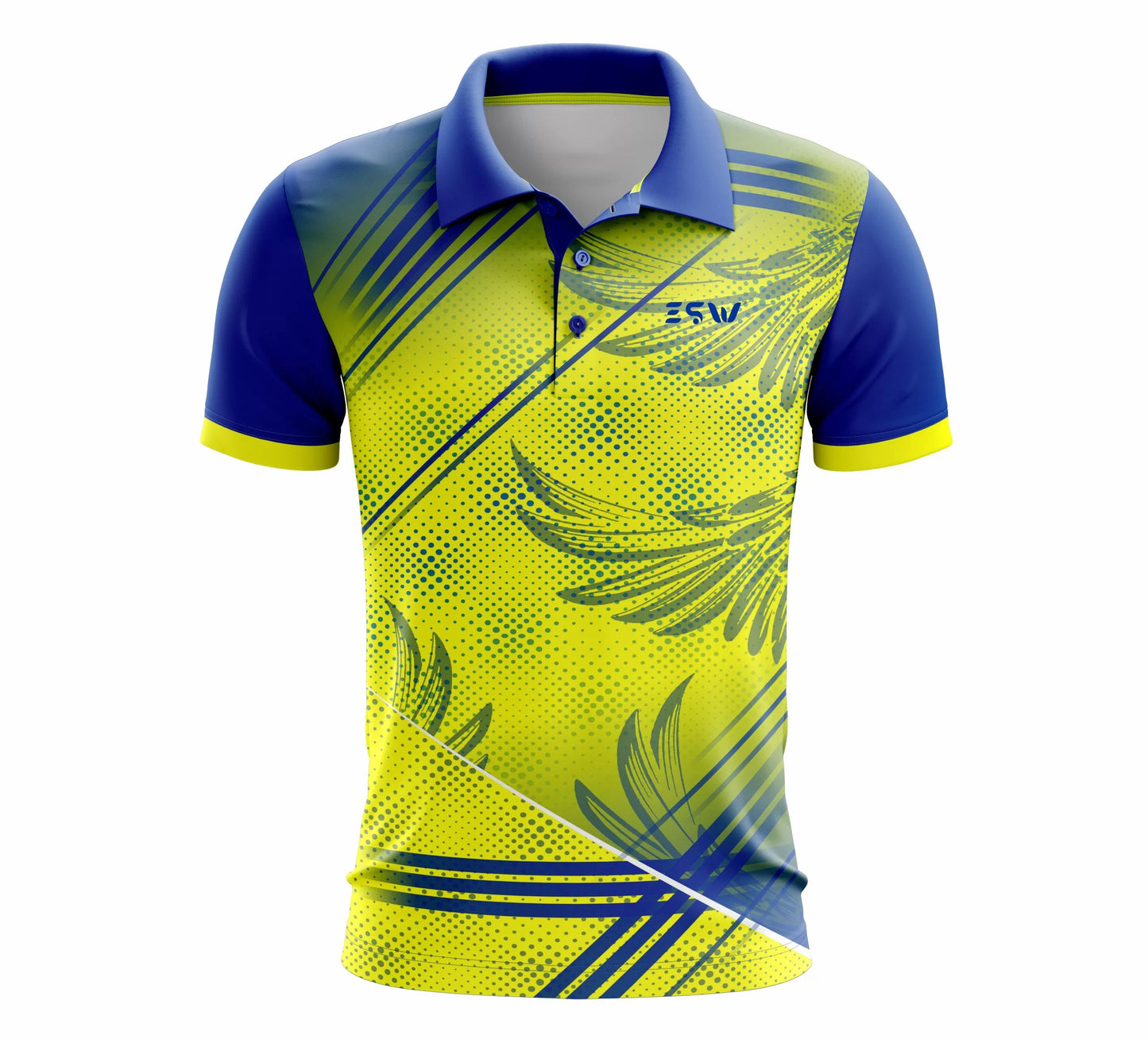 T-shirt à manches courtes en jersey imprimé jaune pour homme Livraison 8 à 14 jours