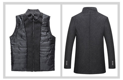 Manteau en laine pour hommes M au 3XL