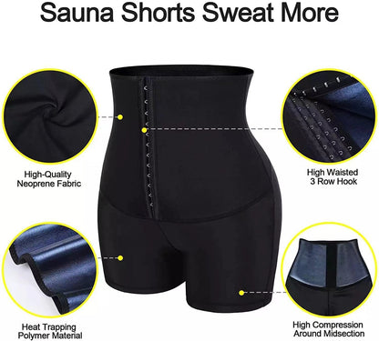 Short amincissant, vêtement de sudation thermique