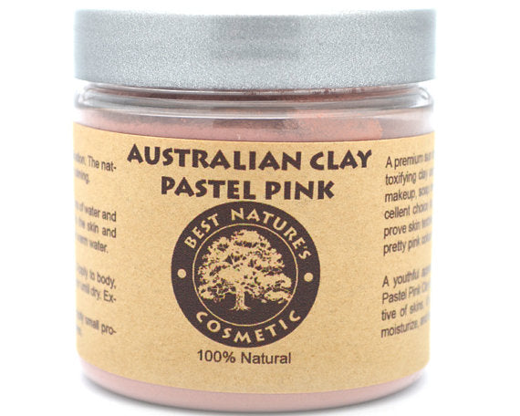 Argile rose pastel australienne